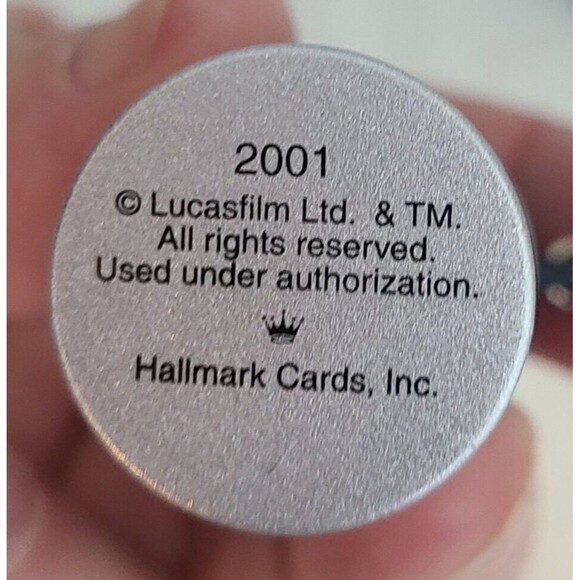 2001 Hallmark Keepsake EMPIRE STRIKES BACK 2 Pc Lunch Box & Thermos Ornament Set - Picture 10 of 14